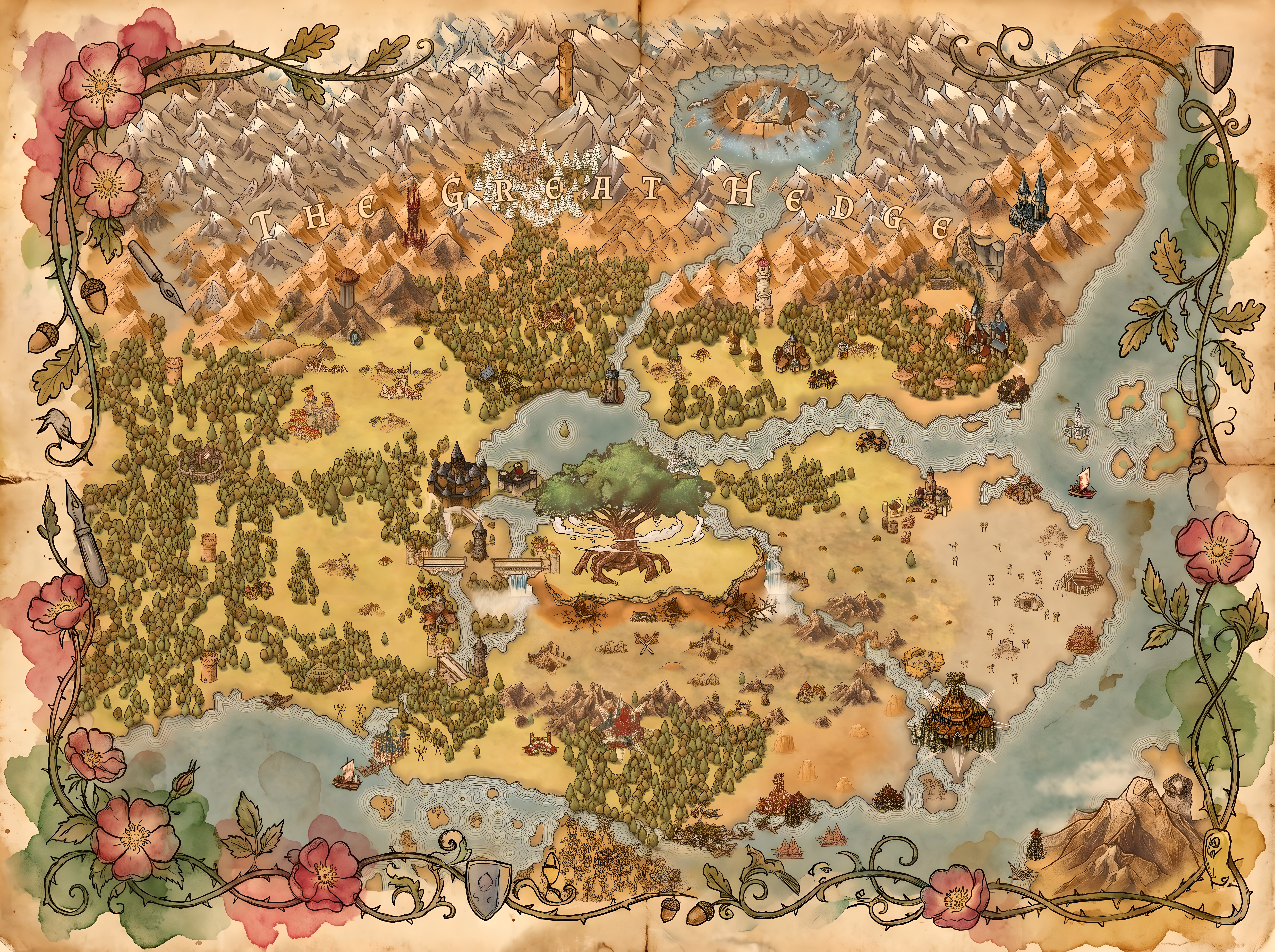 Map of Wildermere